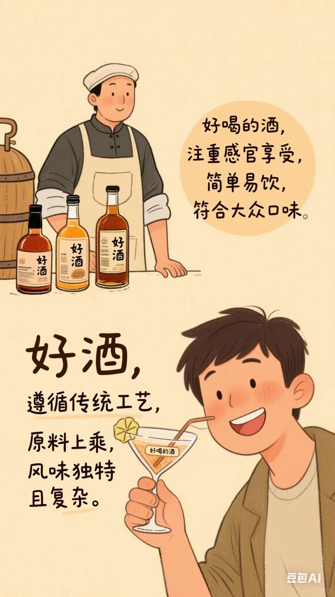 好酒和好喝的酒有什么区别???