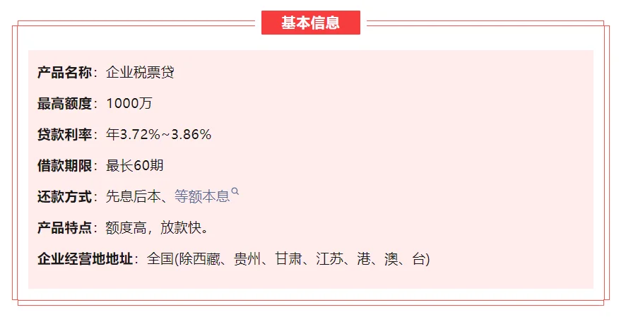 什么是企业税票贷？