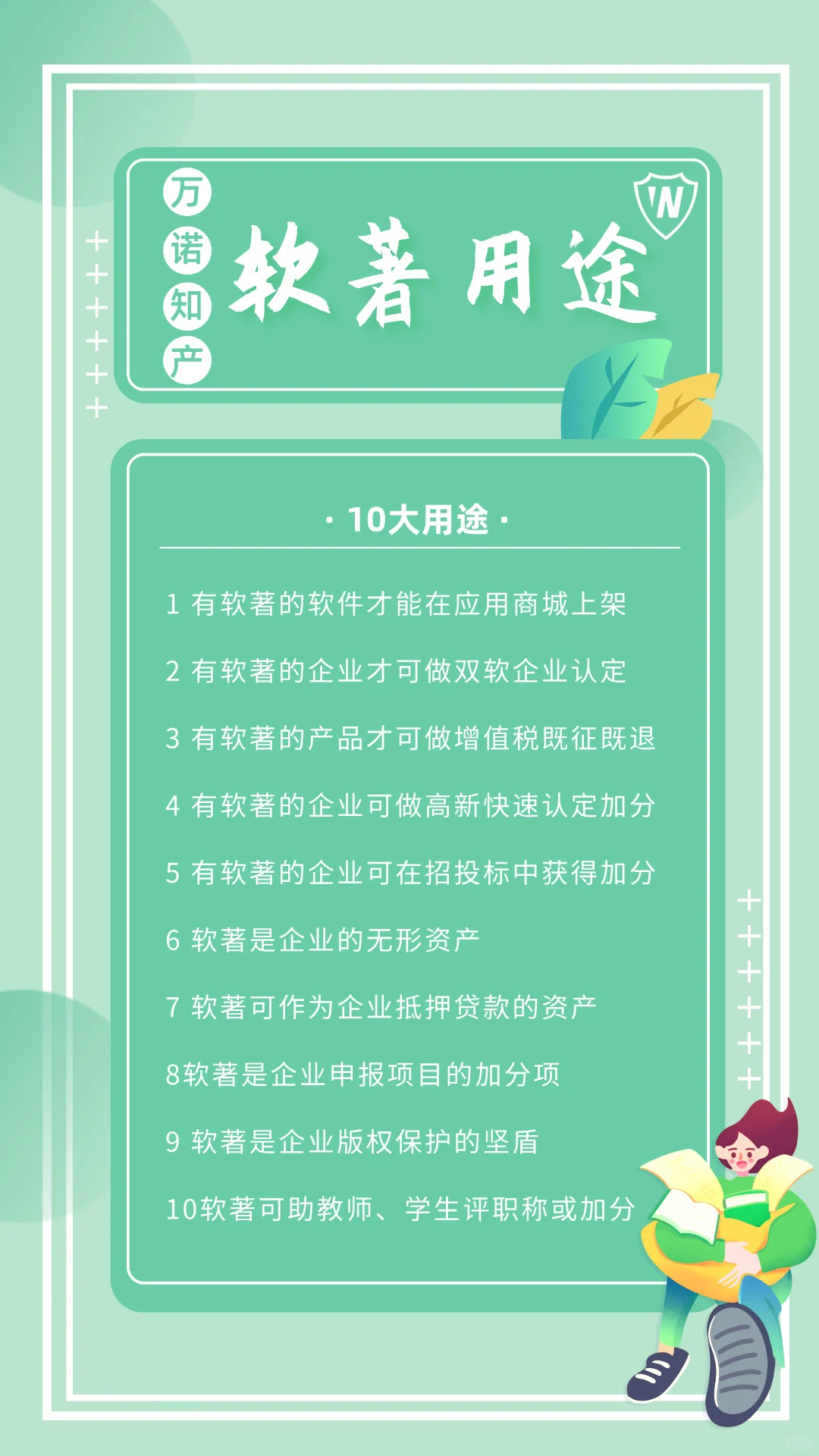 关于软著的十大用途
