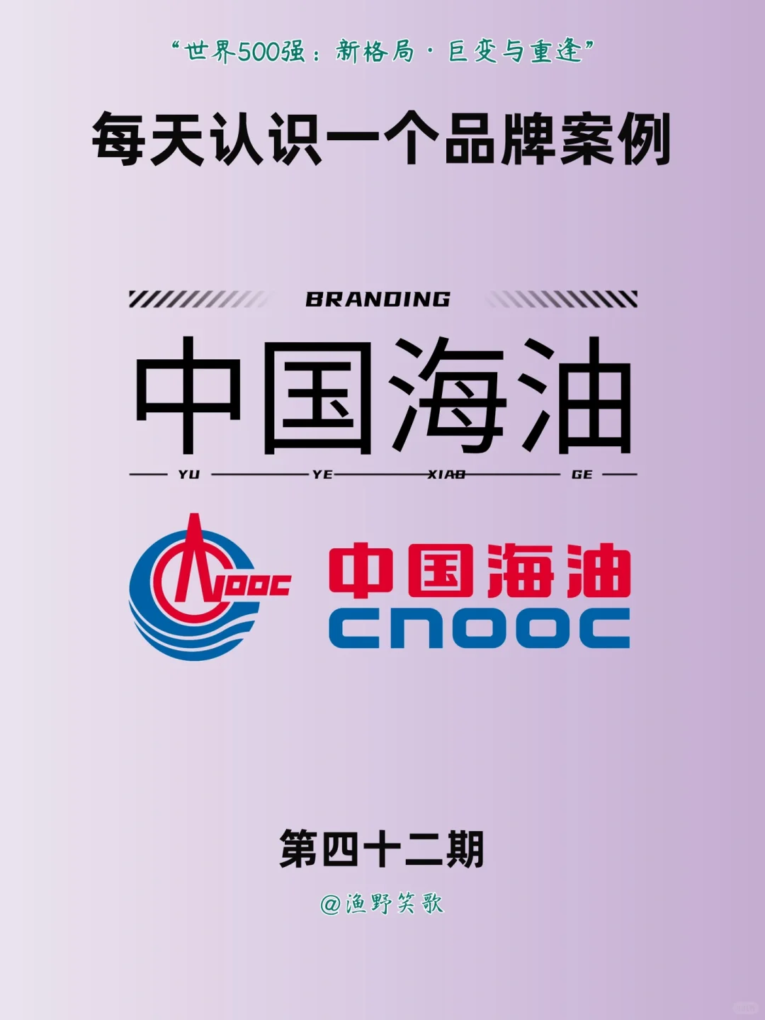 每天认识一个品牌案例，No.42：中国海油?