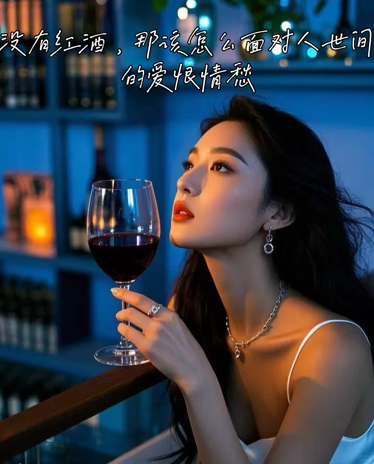 没有红酒，那该怎么面对人世间的爱恨情愁