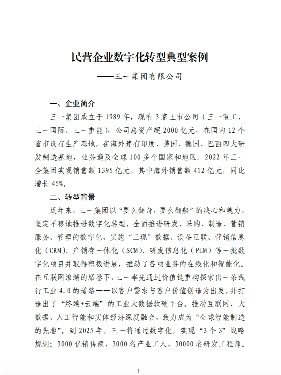 2024民营企业数字化转型典型案例集
