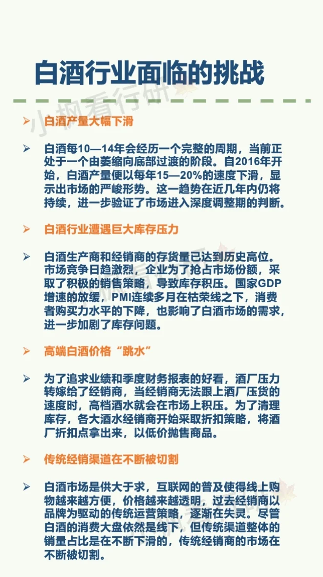 白酒行业研究报告