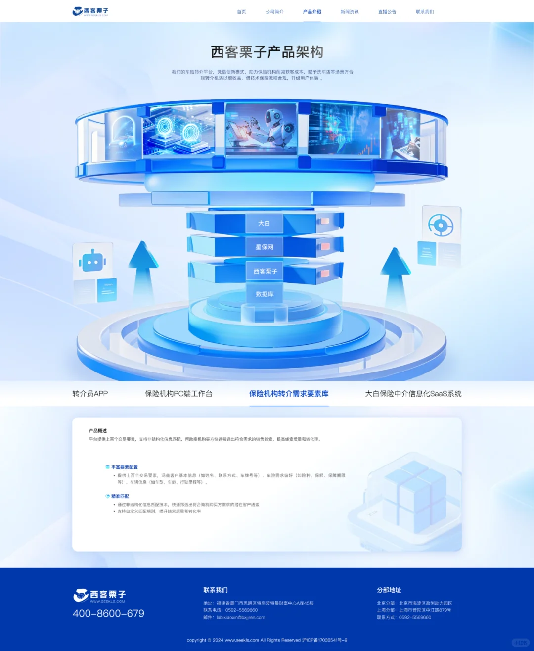 【UI案例】企业官网接?