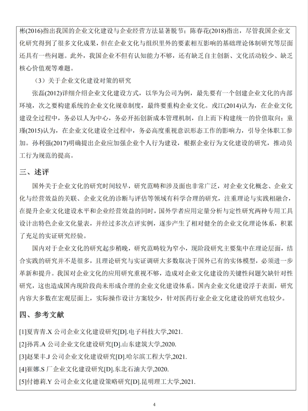 工商管理专业 文献综述分享来啦‼️