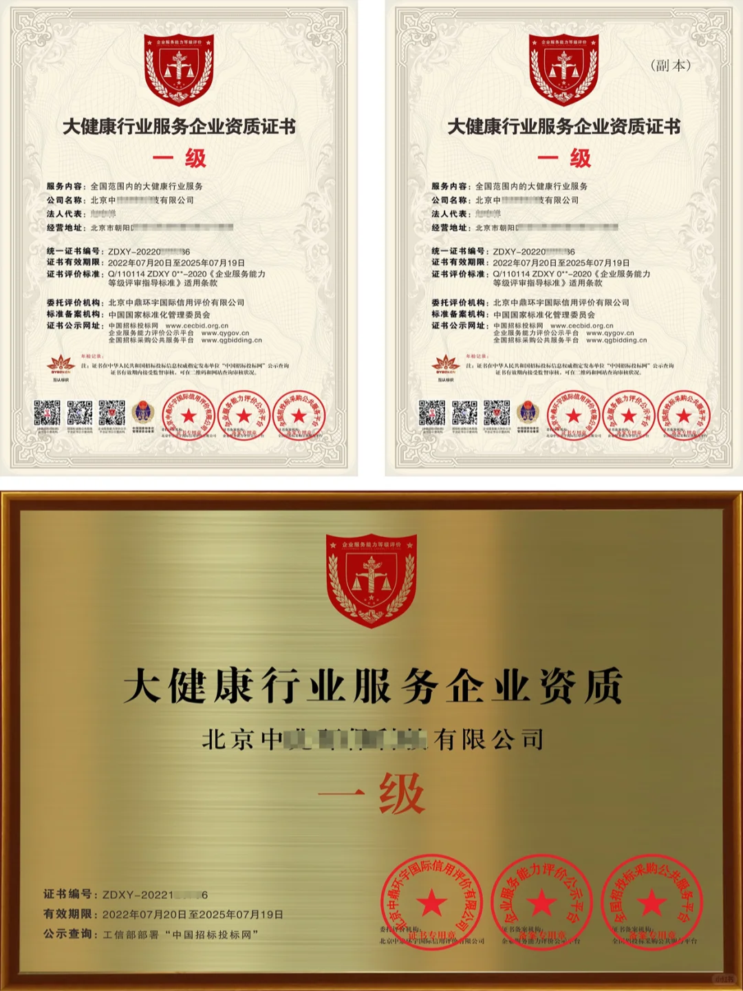 ?大健康行业服务企业资质申报指南