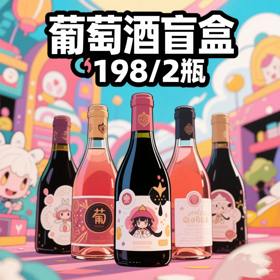 葡萄酒盲盒 | 198元开启的惊喜酒旅