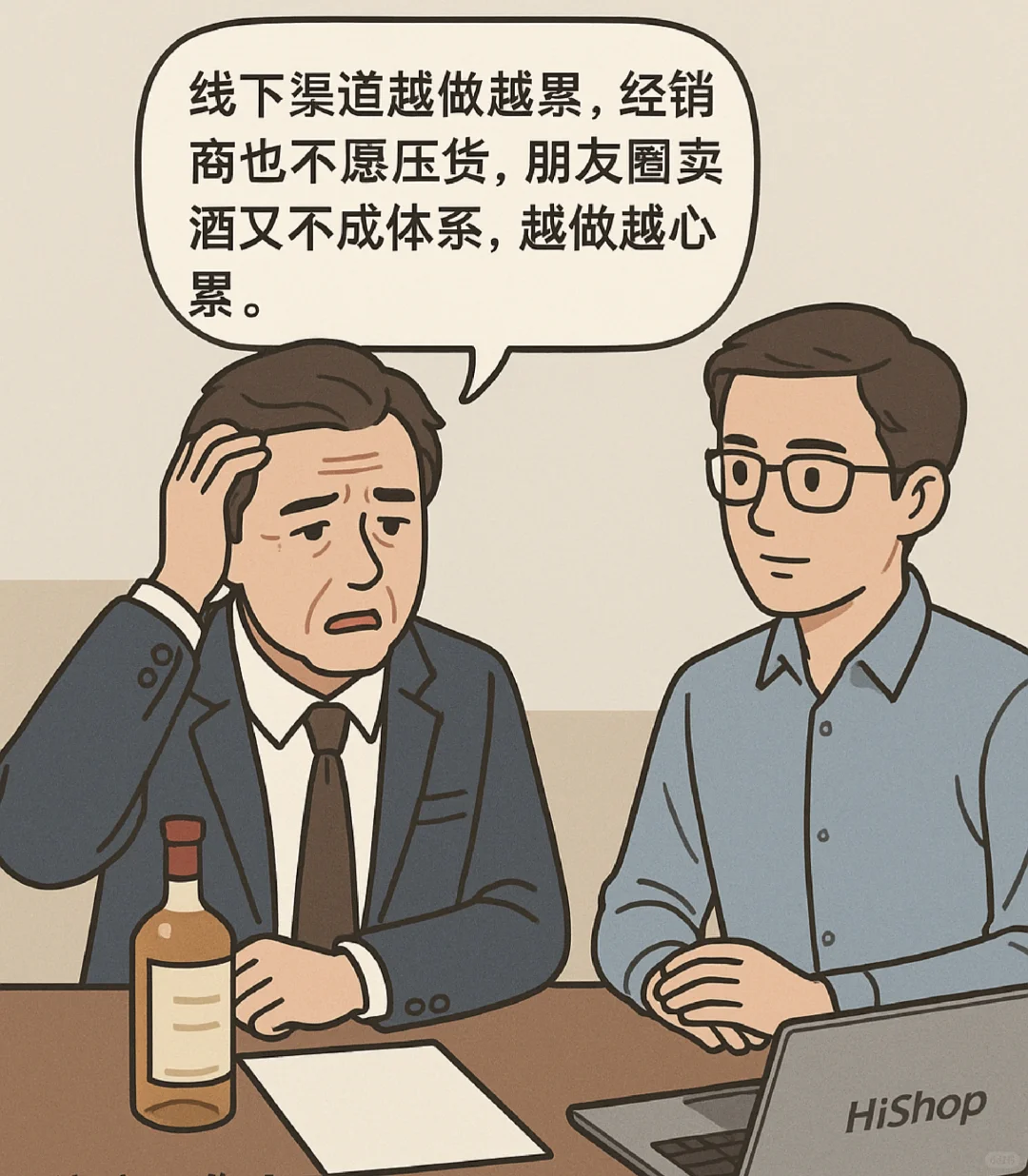 什么是酒行业分销系统，一分钟漫画教会你