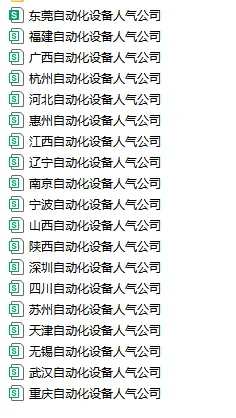 这里有你心仪的机械企业吗