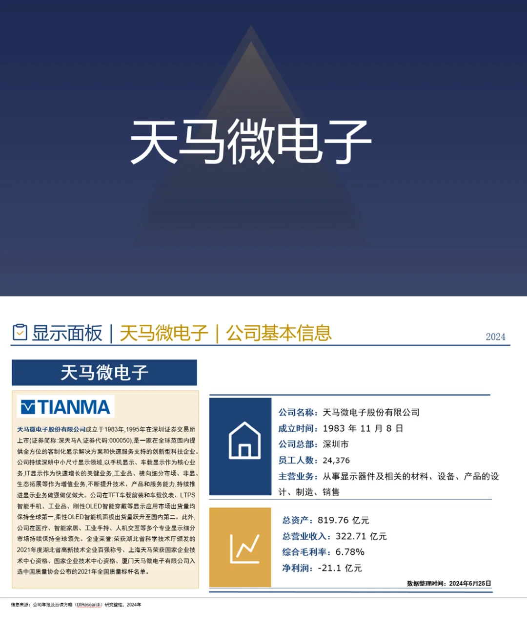 中国显示面板行业企业竞争格局分析（2024）