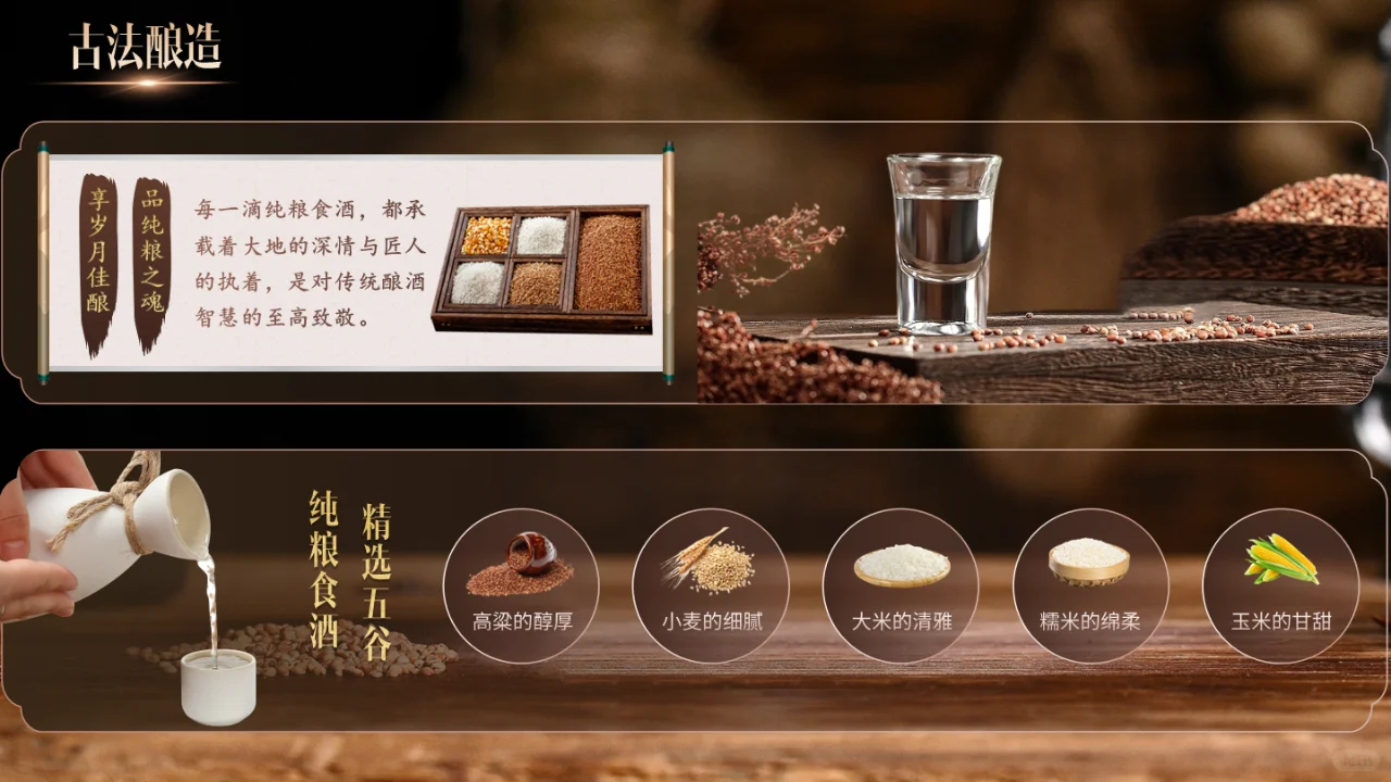 古风白酒PPT