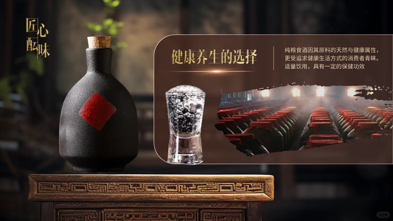 古风白酒PPT