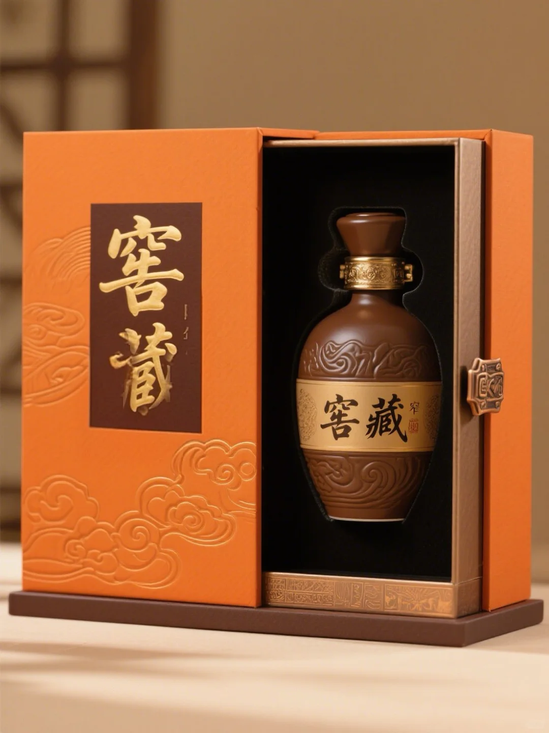 窖藏白酒包装盒设计：封存岁月，彰显醇香