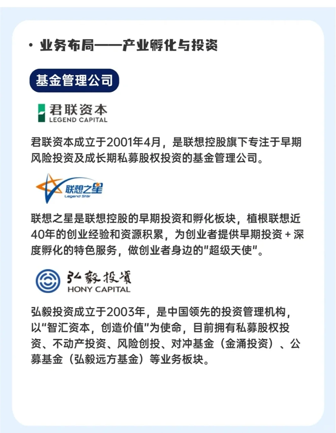 每日了解一家企业—联想控股