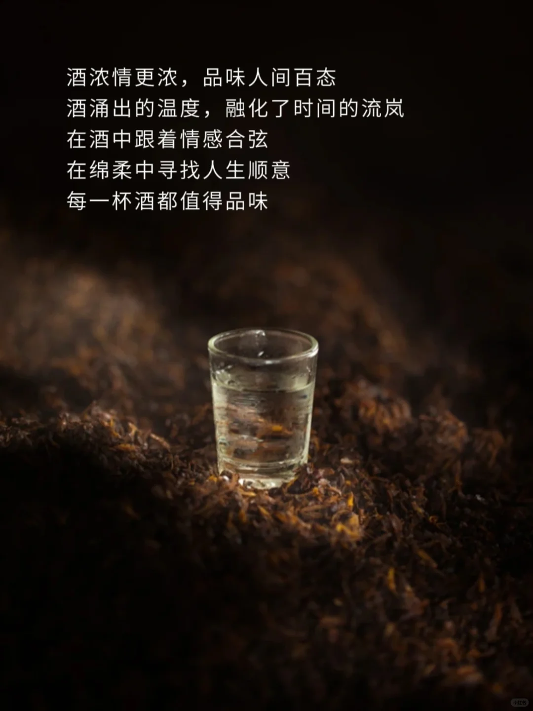 白酒文案|用心对待每段时间的酝酿