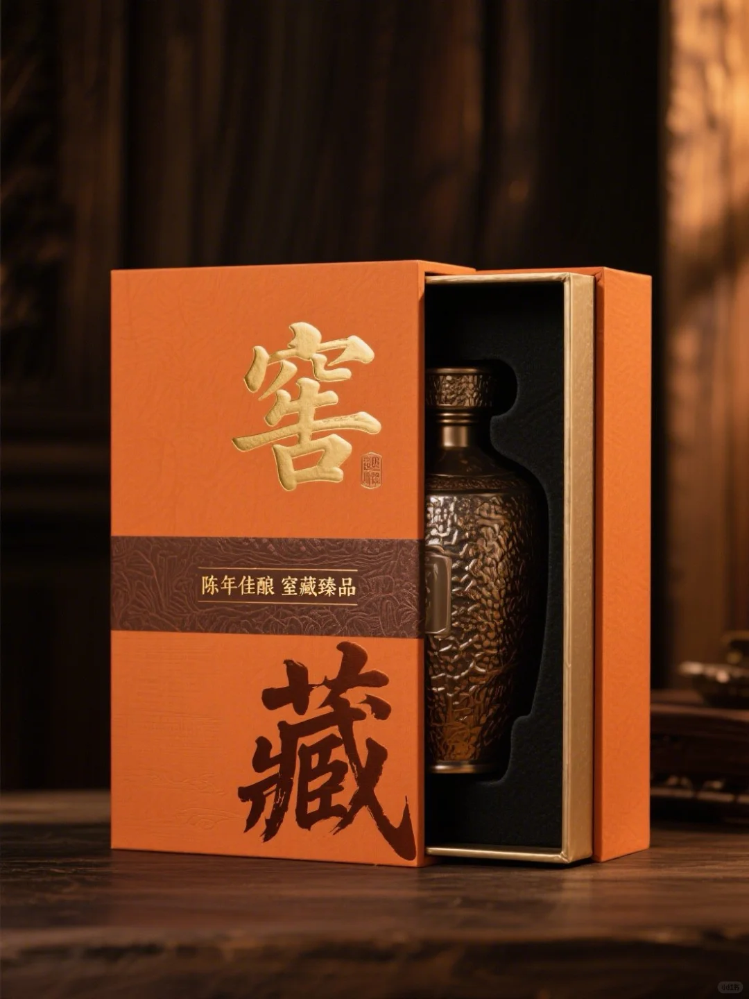 窖藏白酒包装盒设计：封存岁月，彰显醇香