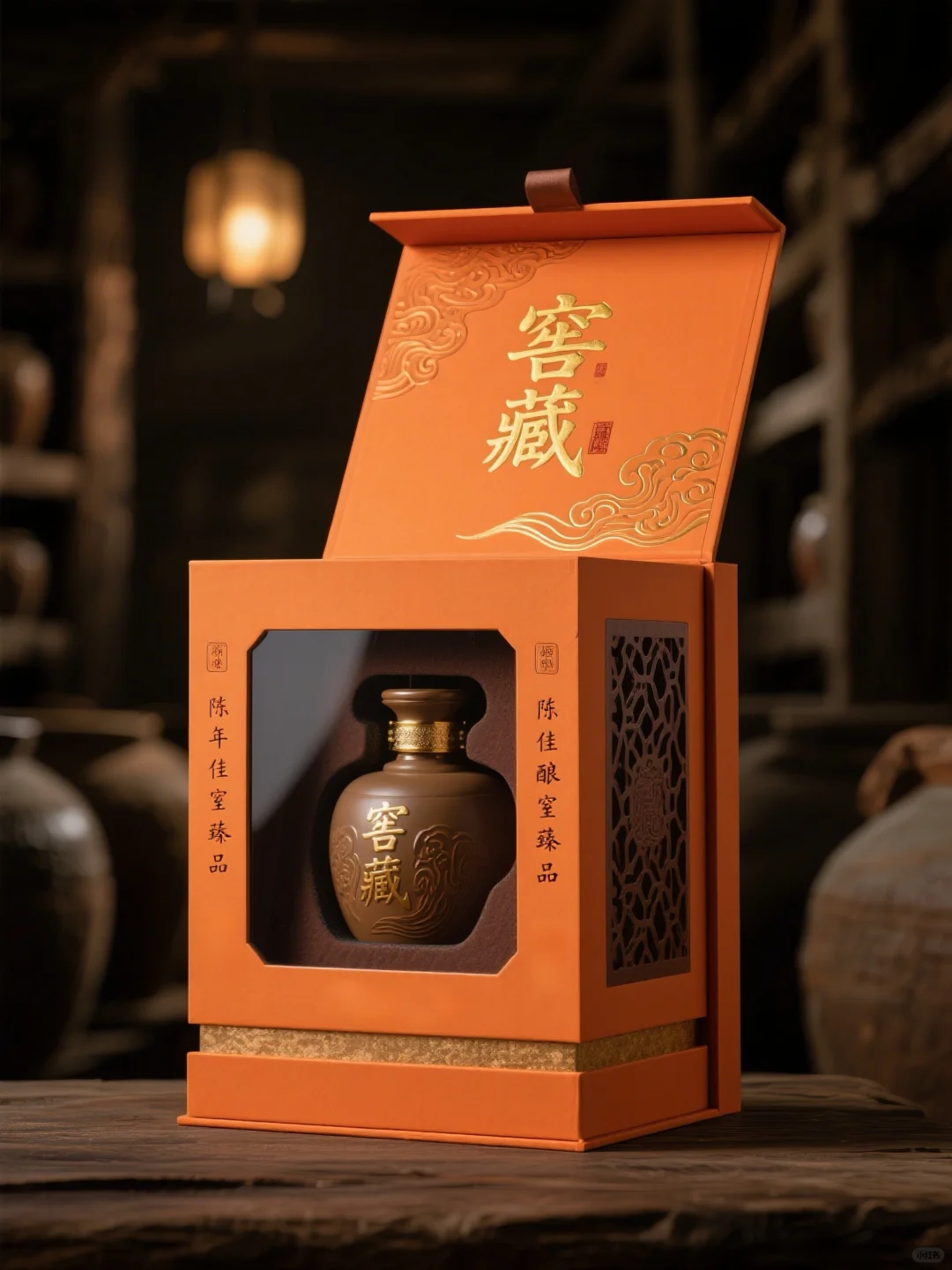 窖藏白酒包装盒设计：封存岁月，彰显醇香