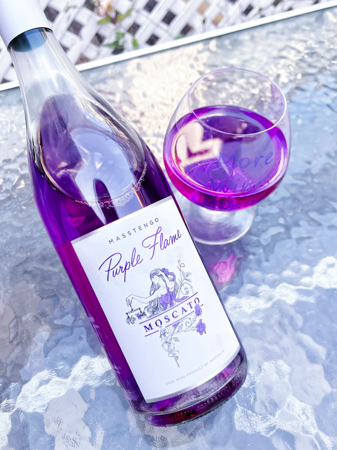 紫色的葡萄酒...真的是绝绝紫?