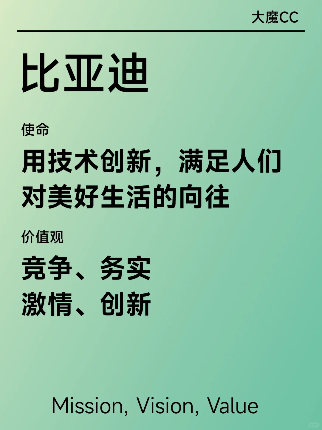 15家国内顶尖科技大厂使命愿景价值观分享！