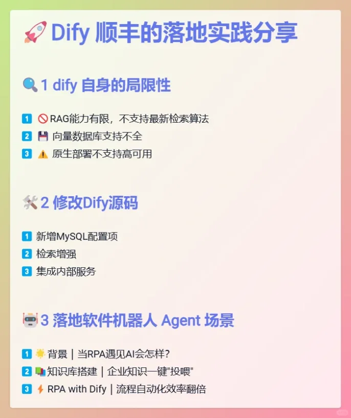 顺丰科技携手Dify打造物流行业AI标杆?，传统企业如何借鉴？