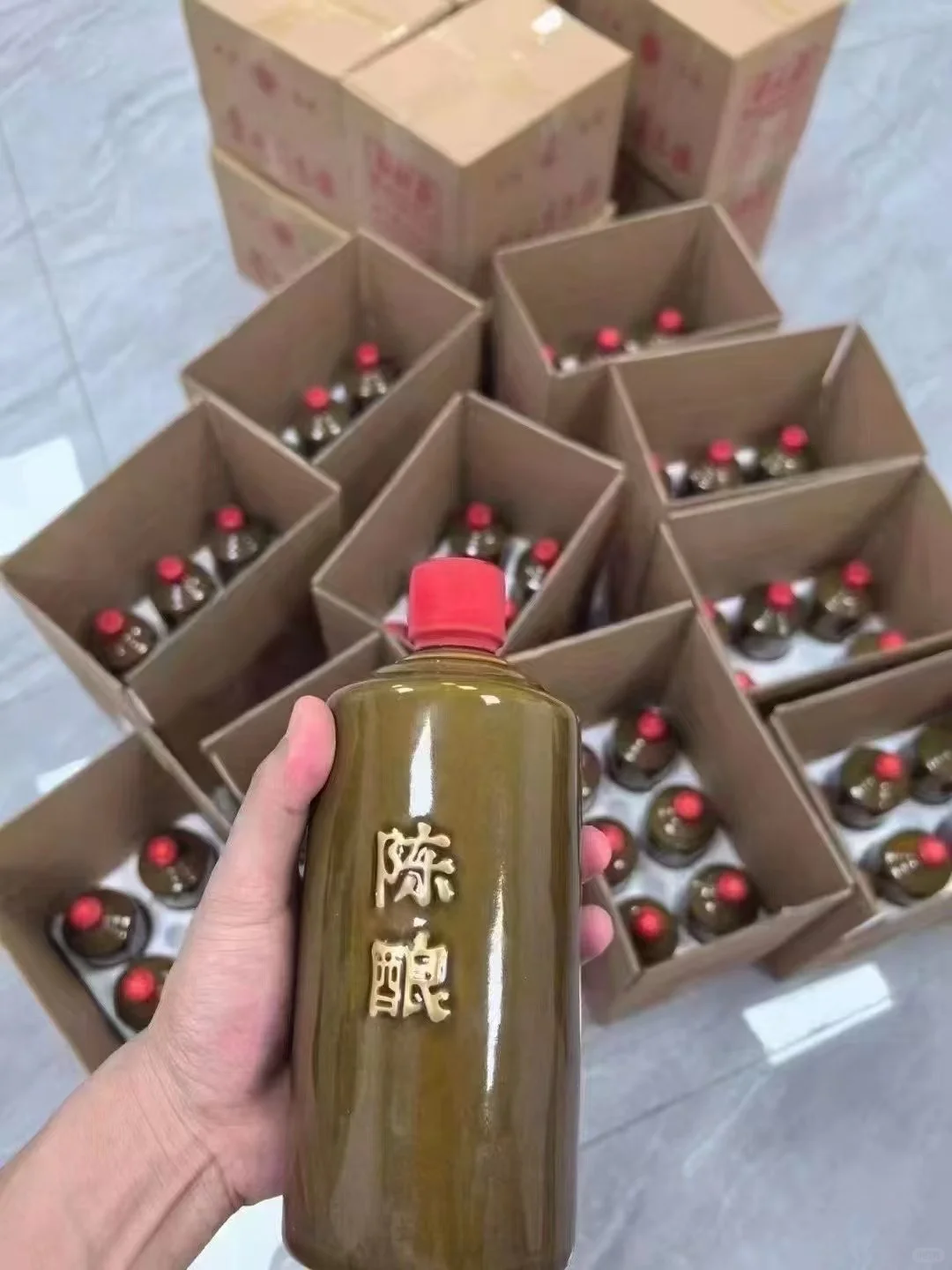 茅台之上，唯有老酒。茅台本地人的口粮酒。