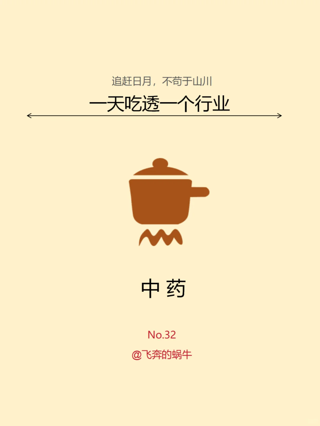 一天吃透一个行业。No.32 中药