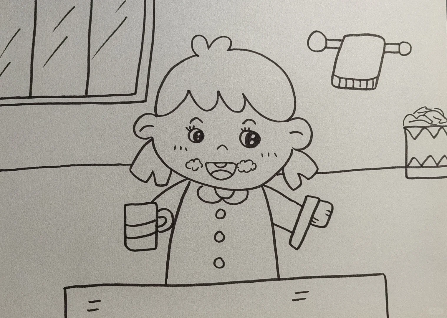 幼儿教资面试绘画真题练习