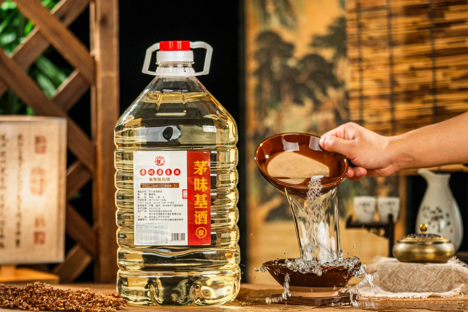 白酒拍摄/电商白酒图片