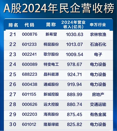 寻找中国伟大公司之【千亿民企】