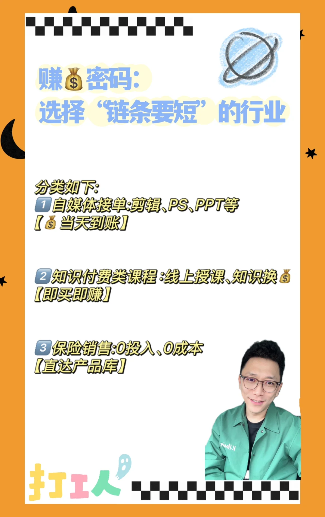 选择行业的密码，你知道吗？！