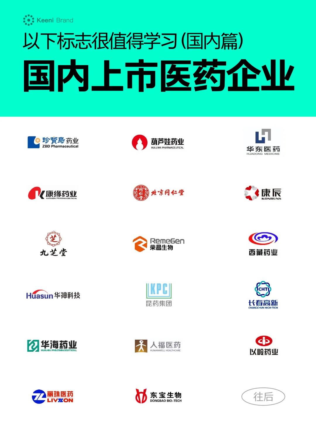 ???国内上市医药企业标志大合集