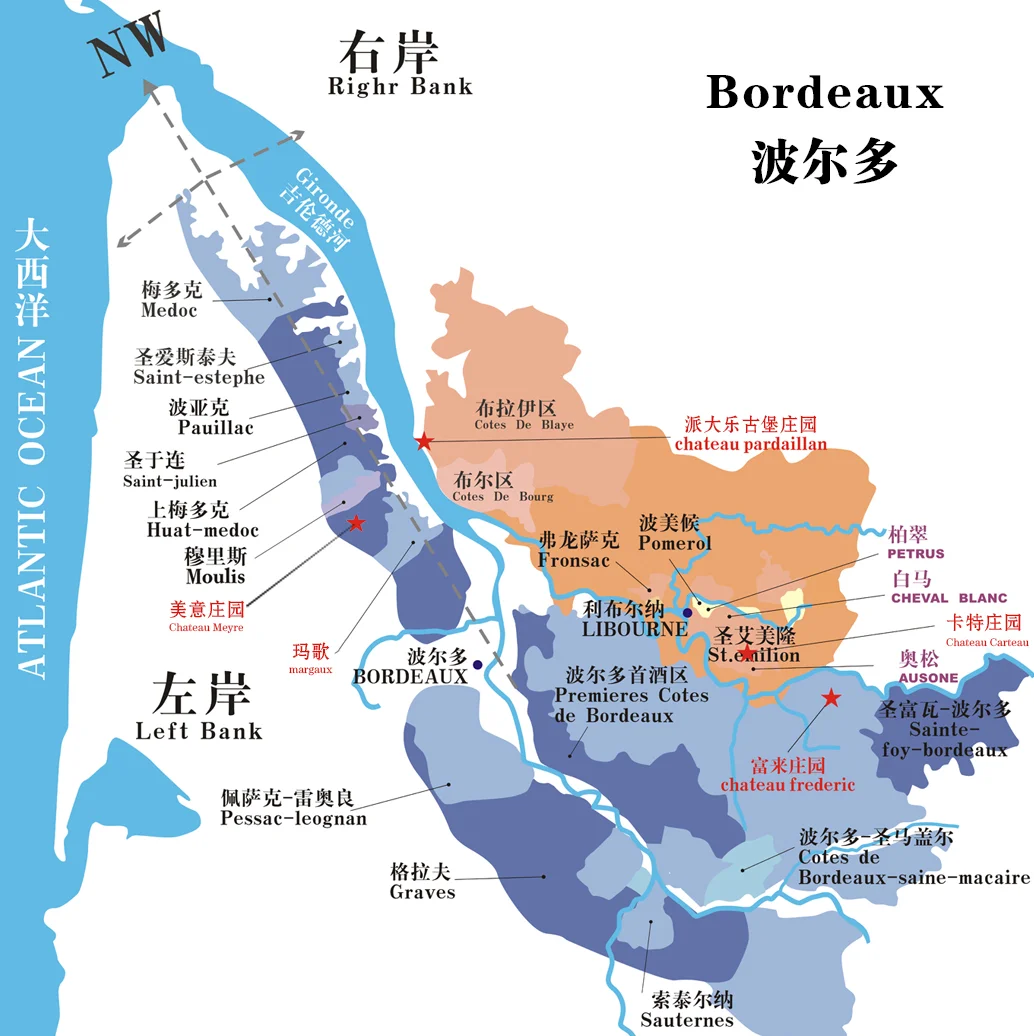 带你深入走进波尔多葡萄酒产区