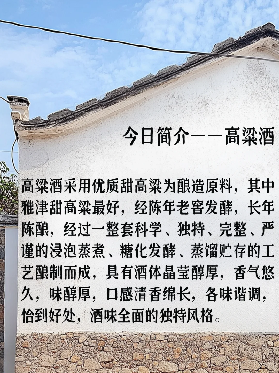 酒中飘粮香～