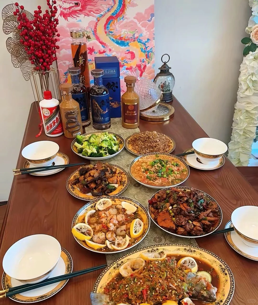 好酒不用宣传，摆了全是老顾客！