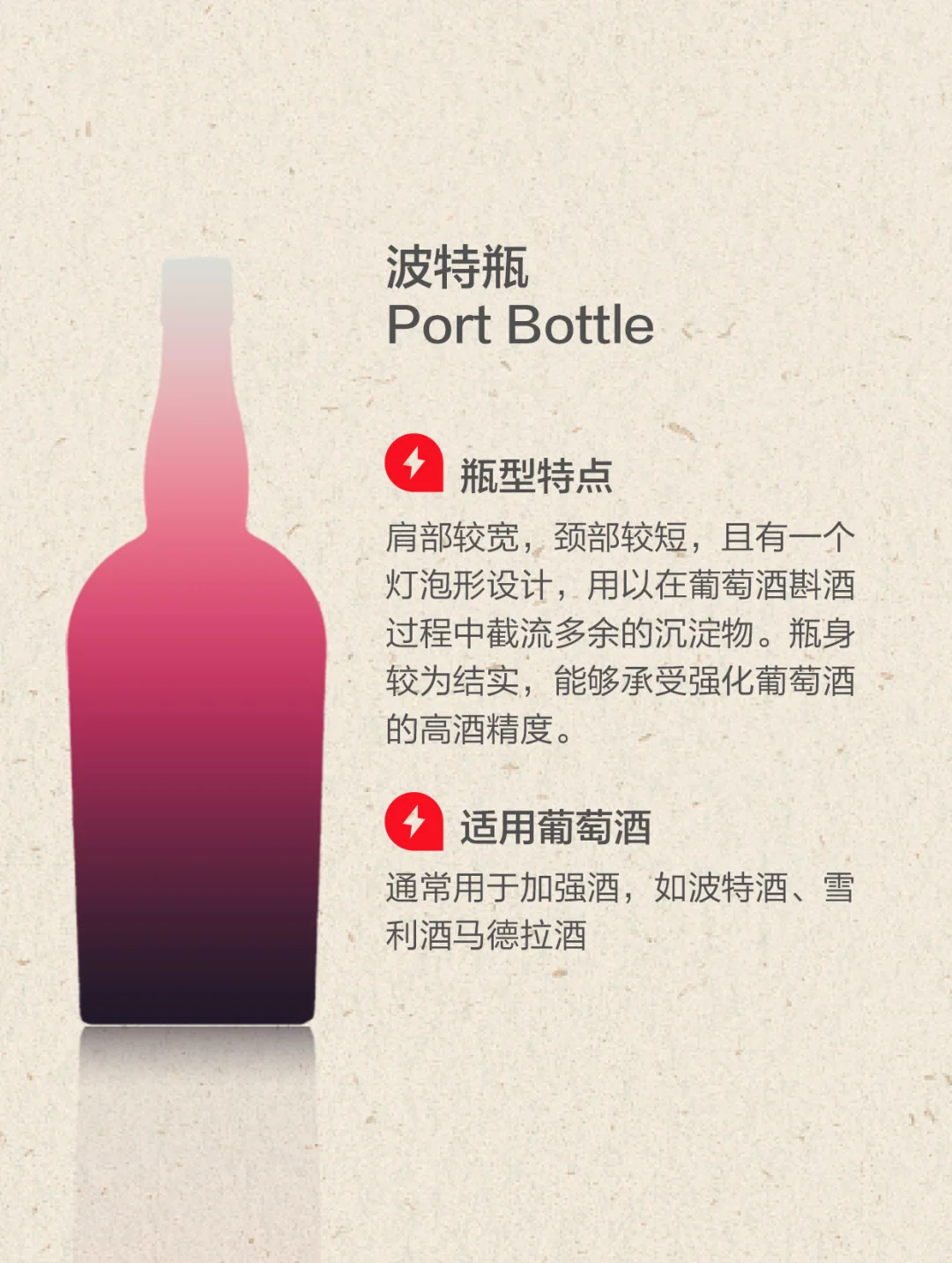 一起来认常见8种瓶型 葡萄酒知识 入门知识
