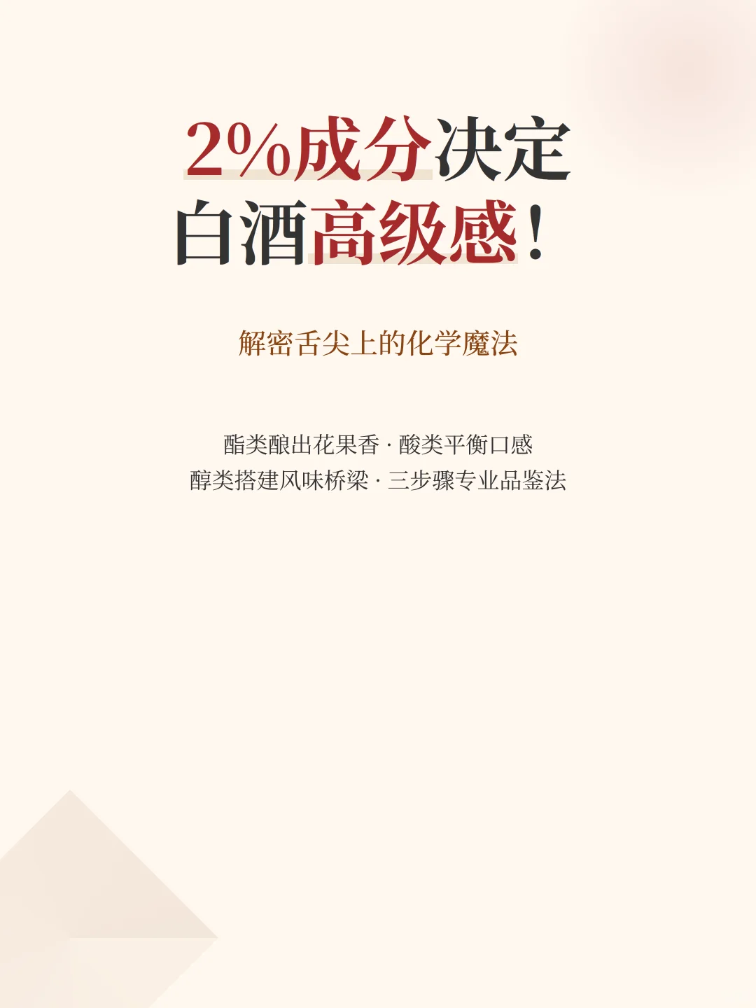白酒2%的奥秘！原来好喝全靠这些'神秘成分