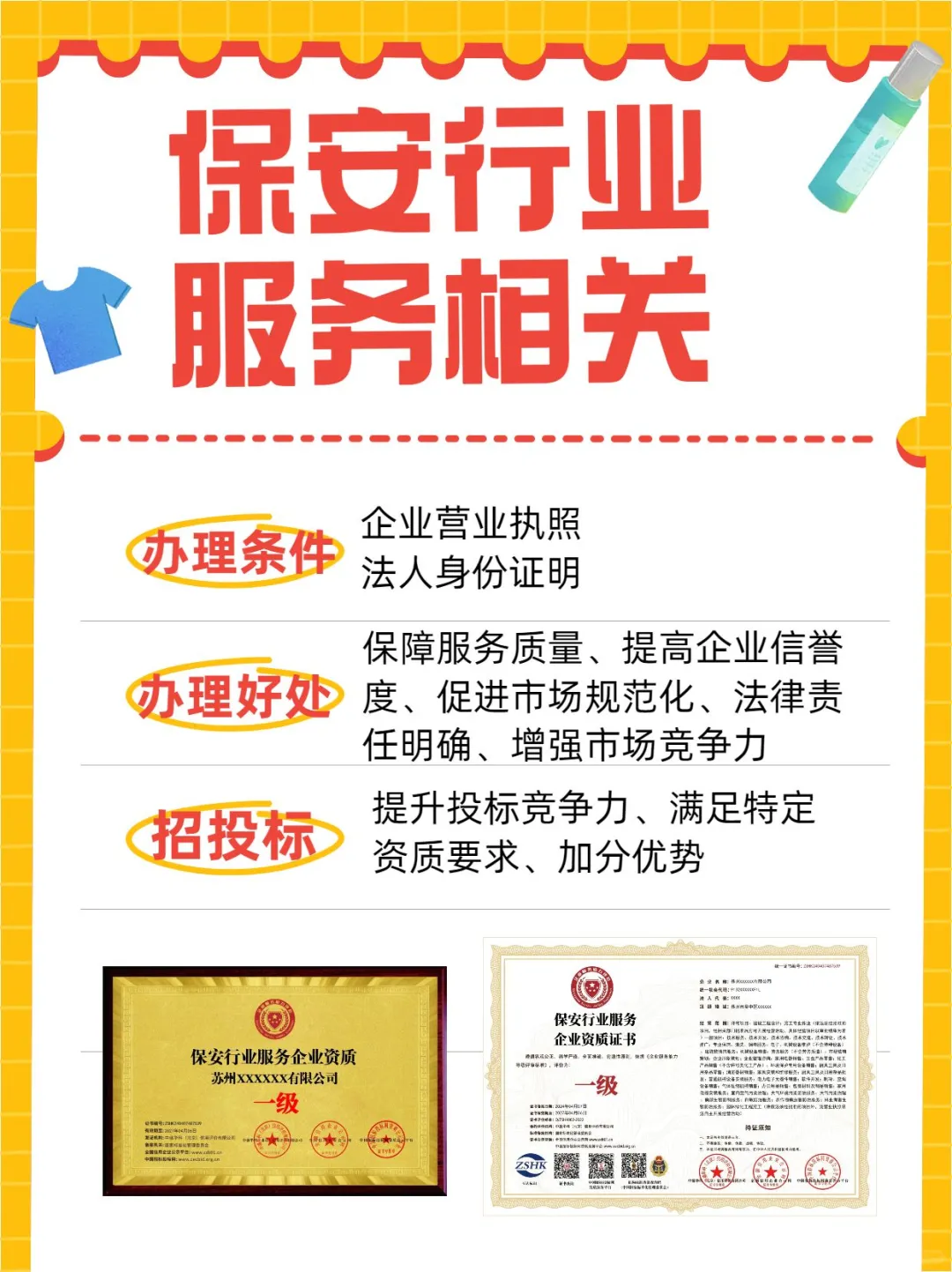 保安行业服务企业资质