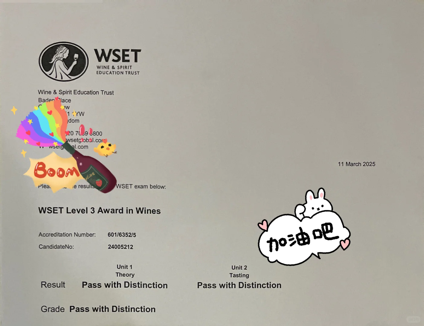 一个月WSET三级双Distinction✅｜备考干货