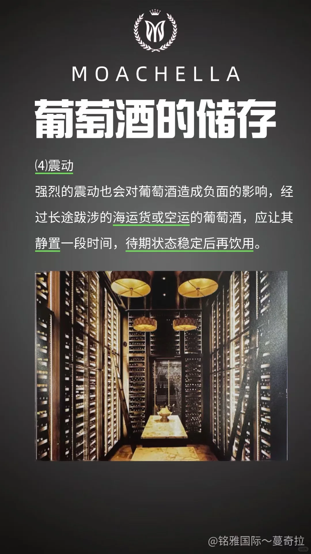 第5期： 葡萄酒的储存