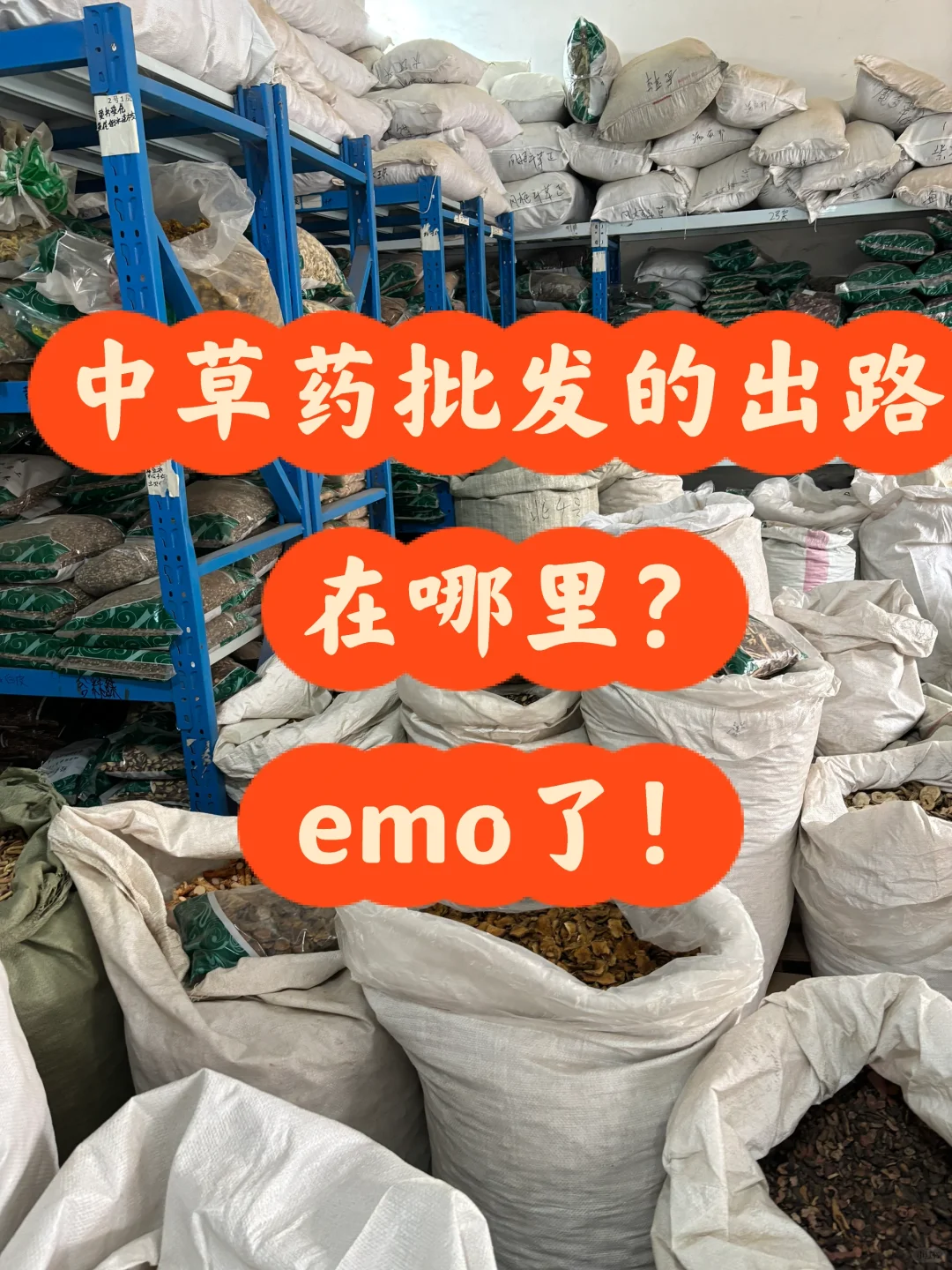 中药材批发能不能做了？