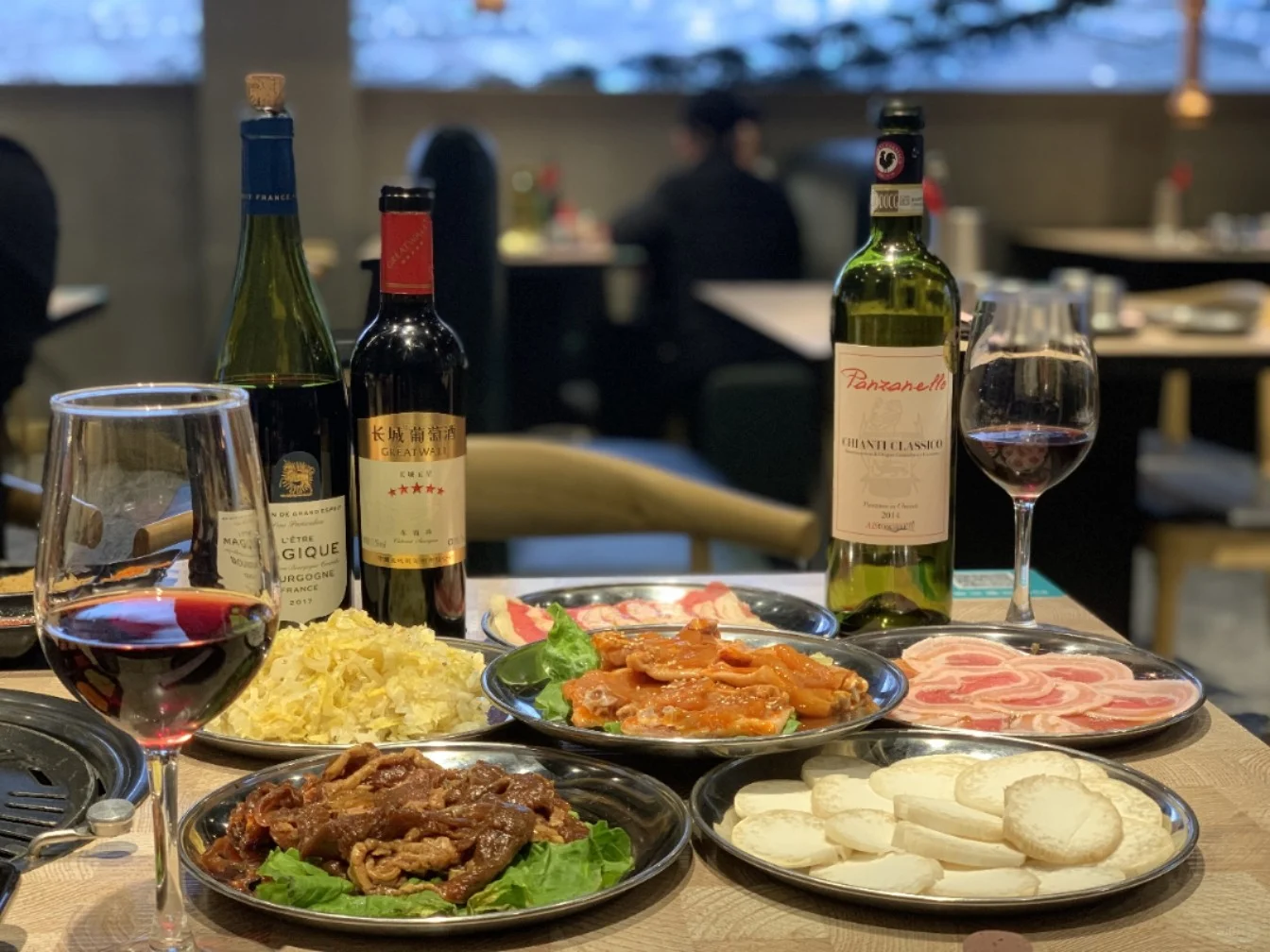 昨夜小酌