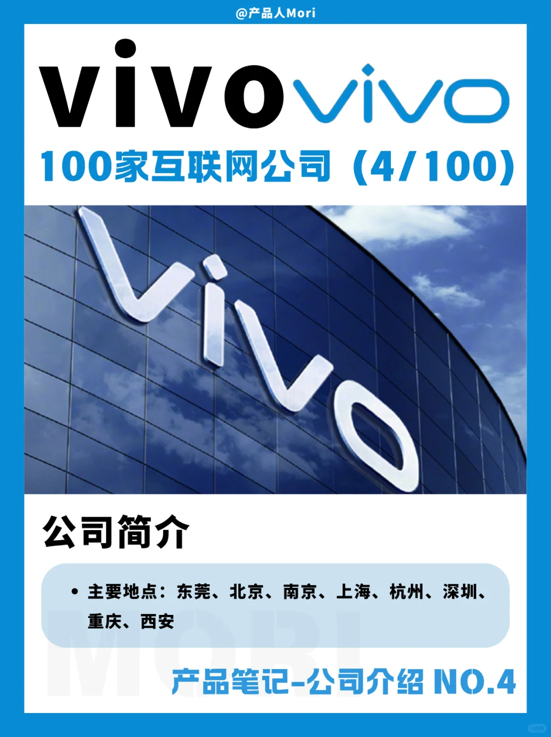 vivo | 100家互联网公司介绍（4/100）
