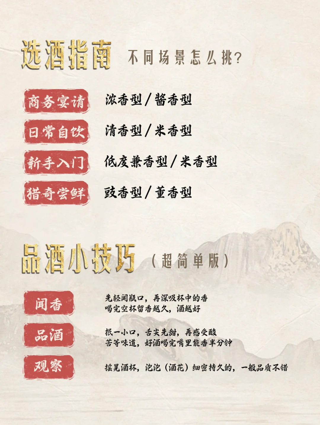 白酒香型全攻略！12大香型三分钟带你全搞懂