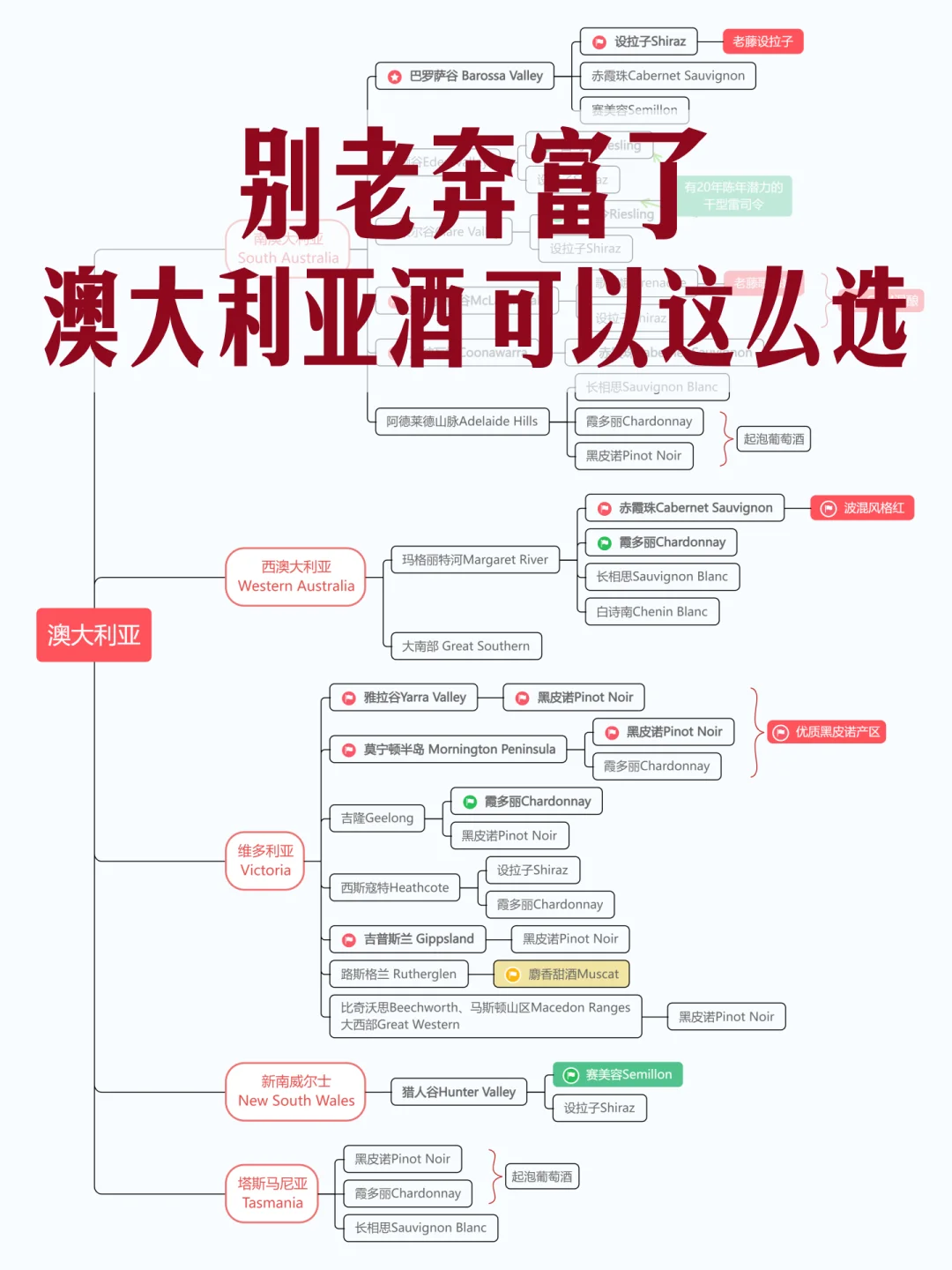 压箱底的选酒攻略，选澳洲酒看这一篇就够了