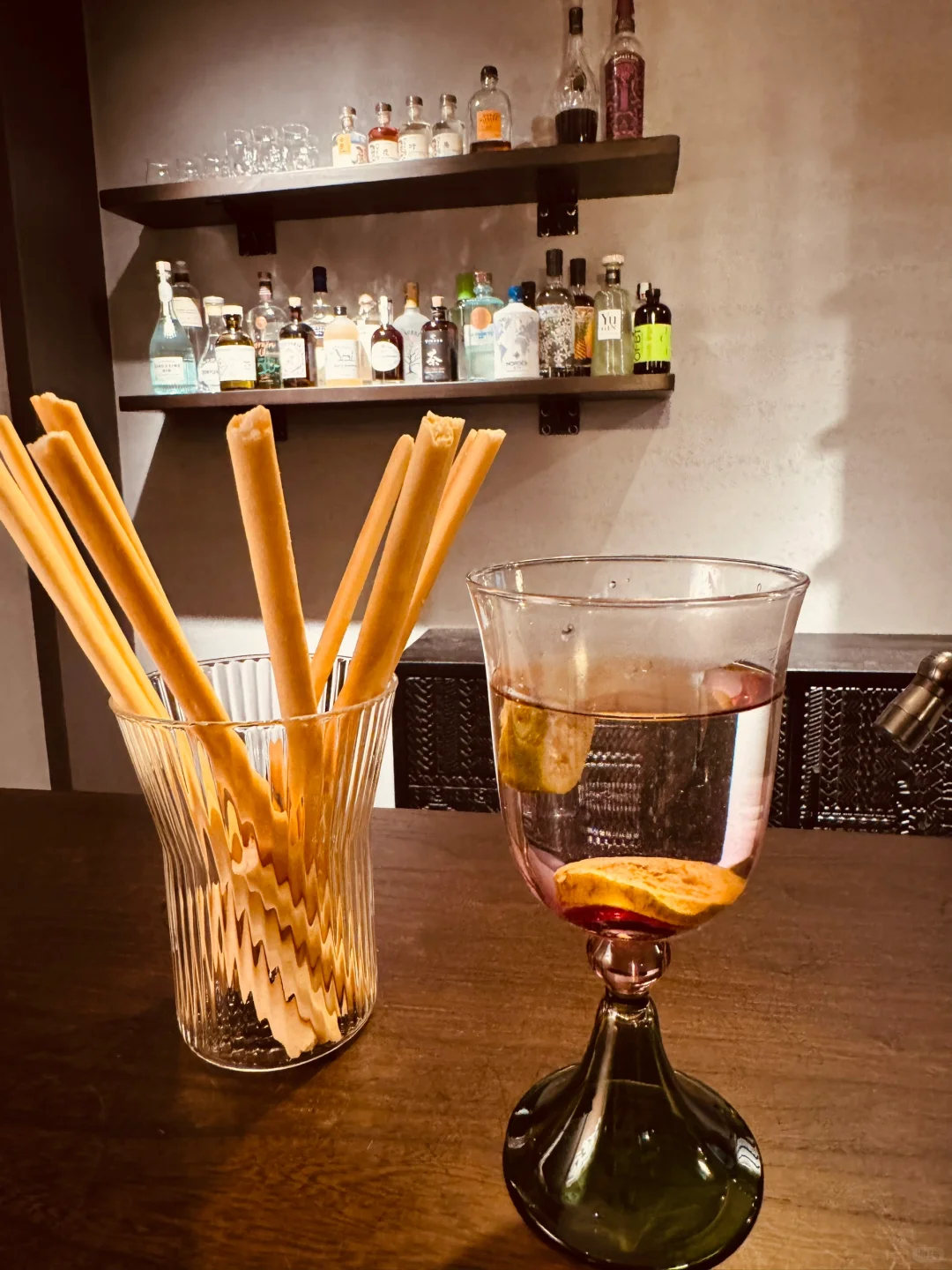 探店长春葡萄酒专业的bar