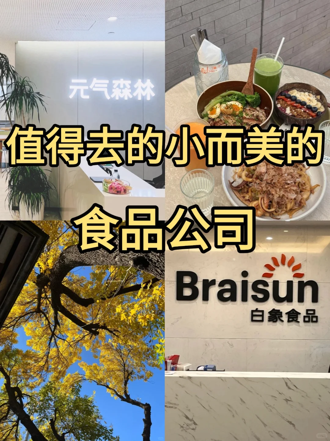 食品人值得进的食品公司
