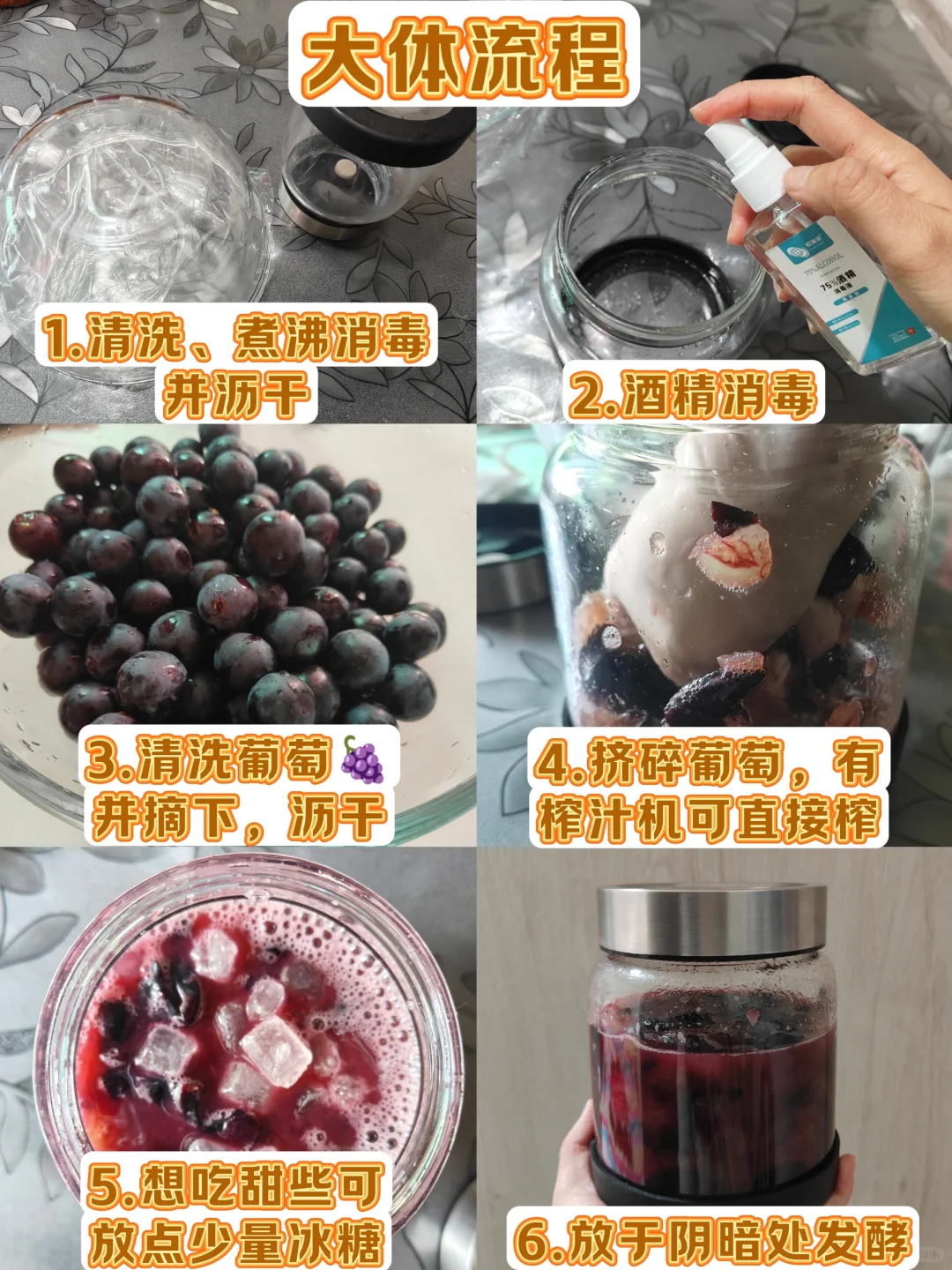 【高中生物果酒制作】超详步骤