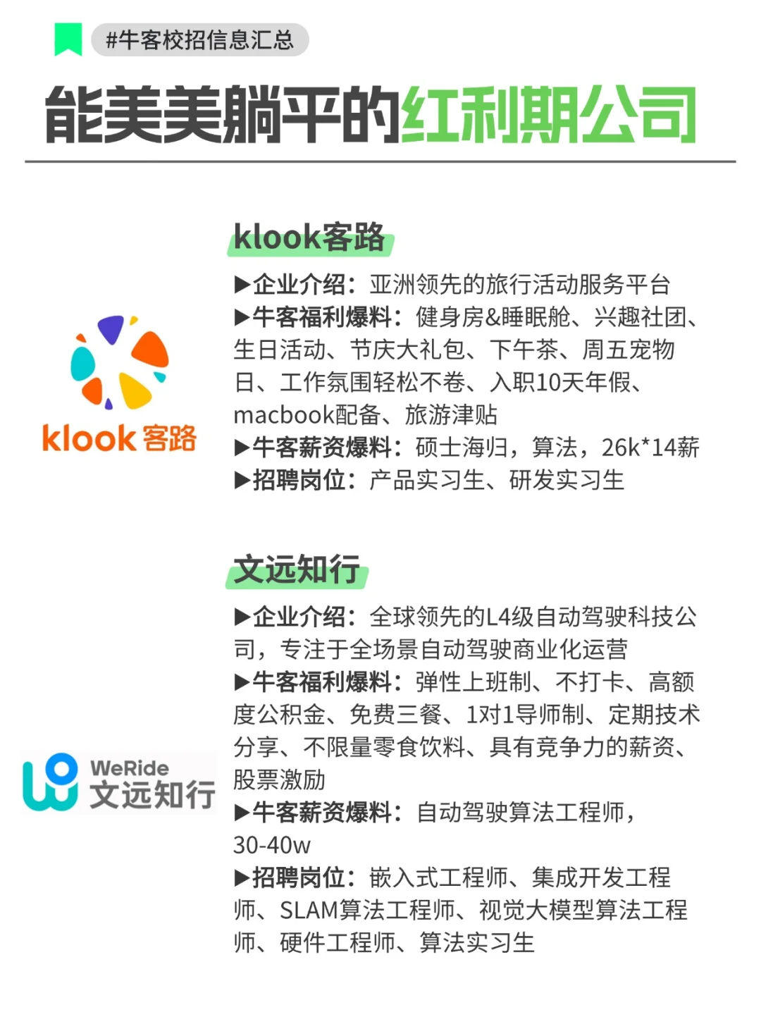 能让员工美美躺平的红利期公司