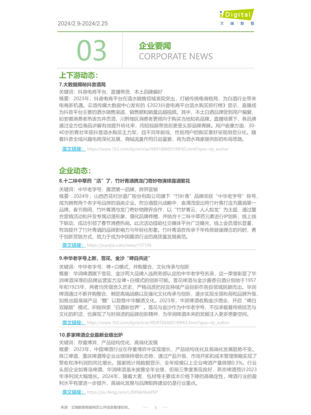 酒行业周度市场观察