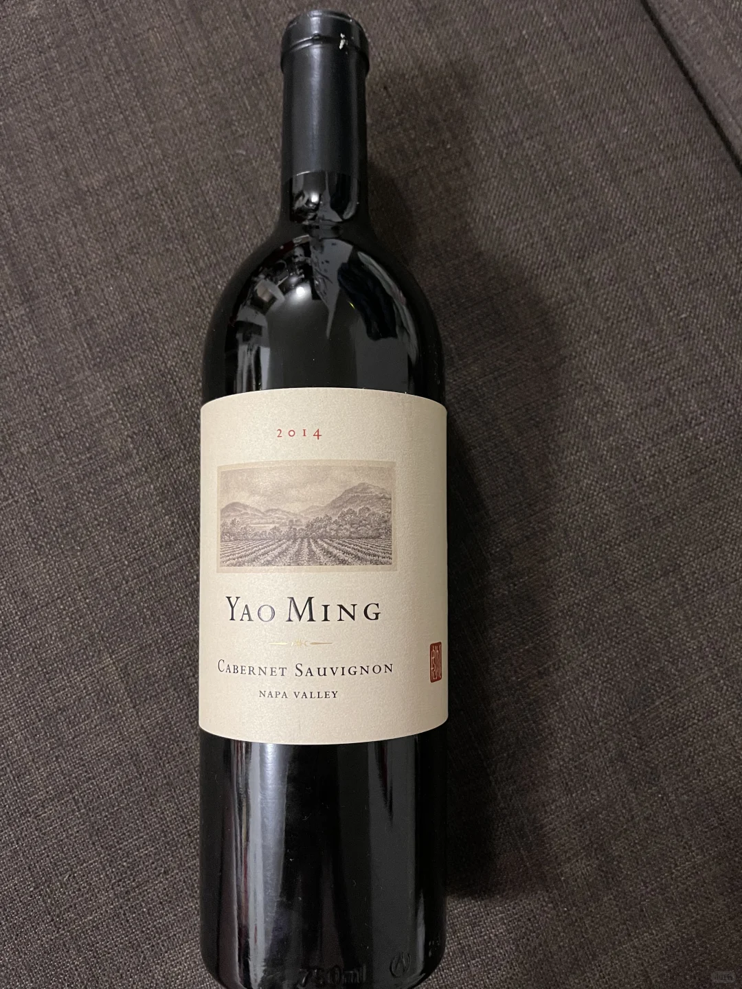姚明 赤霞珠红葡萄酒